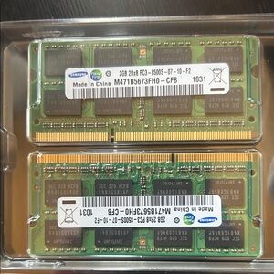 Samsung Dual Green RAM Kit 2 X 2GB